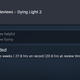 A screenshot of a Steam user text review for the game Dying Light 2.